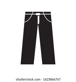 trousers icon illustration isolated vector sign symbol with a white background