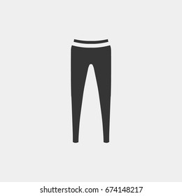Trousers  icon illustration isolated vector sign symbol