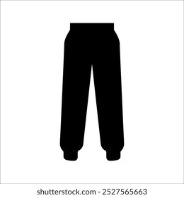 Icono de pantalones. signo de estilo lineal para el concepto móvil y el Diseño web. Icono de Vector de contorno de pantalones deportivos. Símbolo, ilustración del logotipo. Gráficos de Vector