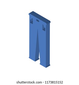 Trousers isometric left top view 3D icon