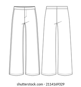 trousers pants  unmentionables
breeches shorts man woman fashion wear technical drawing