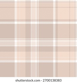 Hose Muster Textur nahtlos, wunderschön plaid Textil-Check. Herrenbekleidung Stoff Tartan Hintergrund Vektor in hellen und weißen Farben Palette.