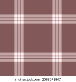 Trousers tartan vector check, perfection background pattern texture. Geometric fabric seamless plaid textile in pastel and red colors palette.