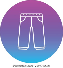 Trousers vector icon. Can be used for printing, mobile and web applications.