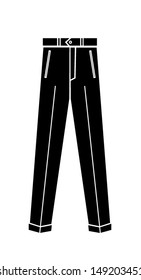 trousers vector illustration