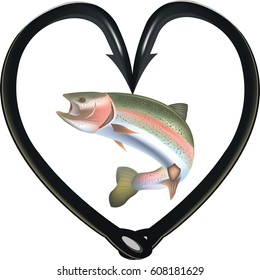 Trout fishing hooks