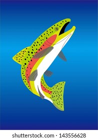 a trout vector