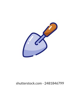 Trowel for Building Construction Vector Icon