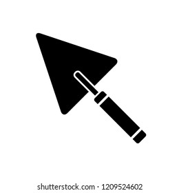 Trowel building icon vector. Trowel Icon, Trowel Vector Art Illustration. Trowel icon illustration isolated vector sign symbol