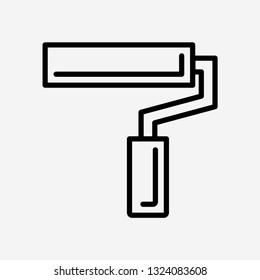 Trowel concept line icon. Simple element illustration. Trowel concept outline symbol design. Can be used for web and mobile UI/UX . Modern vector style