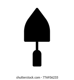  trowel Glyph icon
