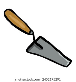 Trowel Hand Drawn Doodle Icon