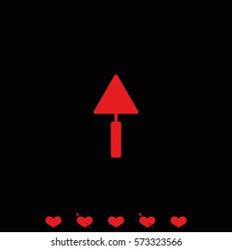 Trowel icon.