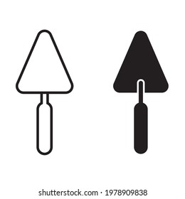 trowel icon for apps and web sites