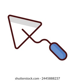Trowel icon editable stock vector illustration