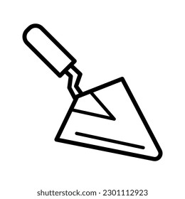 Ilustración de diseño vectorial de construcción libre de iconos de Trowal