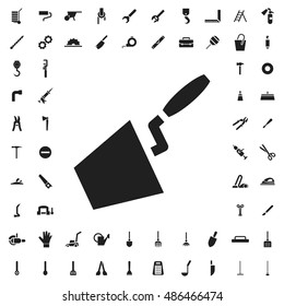 Trowel icon illustration isolated vector sign symbol