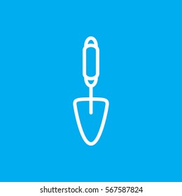 trowel icon illustration isolated vector sign symbol
