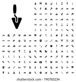 Trowel icon illustration isolated vector sign symbol. editable construction icons vector set.