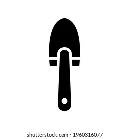 trowel icon or logo isolated sign symbol vector illustration - high quality black style vector icons
