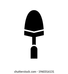 trowel icon or logo isolated sign symbol vector illustration - high quality black style vector icons
