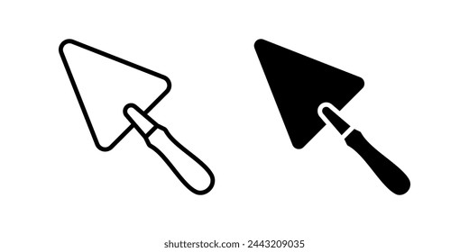 Icono de paleta. para concepto móvil y diseño web. ilustración vectorial