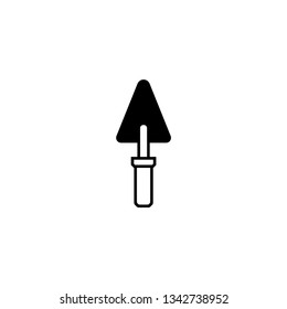 trowel. trowel icon. sign design. Vector.