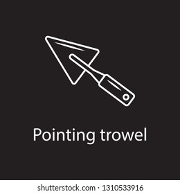 Trowel icon. Simple element illustration. Trowel symbol design from Construction collection set. Can be used in web and mobile