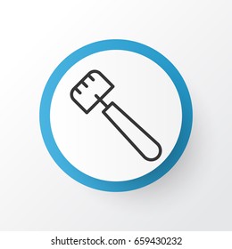 Trowel Icon Symbol. Premium Quality Isolated Spatula Element In Trendy Style.