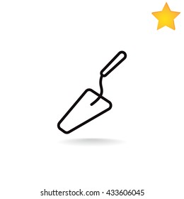 Trowel Icon Vector