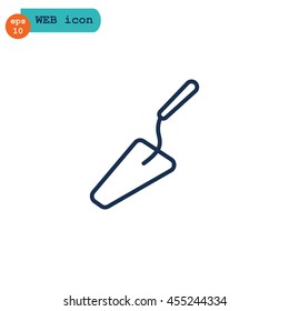 Trowel Icon Vector.