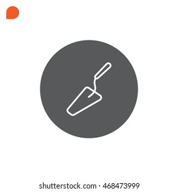 Trowel Icon Vector.