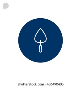 Trowel Icon Vector.