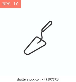 Trowel Icon Vector.