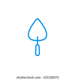 Trowel Icon Vector.
