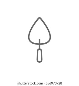Trowel Icon Vector.