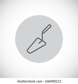 Trowel Icon Vector.
