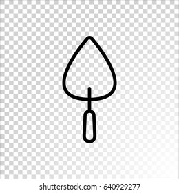 Trowel Icon Vector.