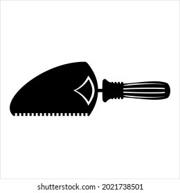 Icono de Trowel, Ilustración de arte del vector Trowel