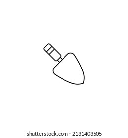 Trowel Icon Vector.
Vector concept illustration for design.