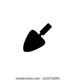 Trowel icon. Vector concept illustration for design.
