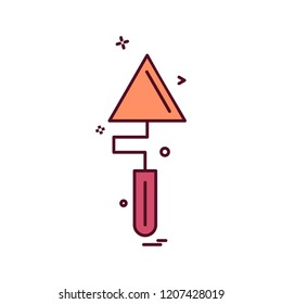 trowel icon vector design