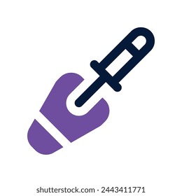 trowel icon. vector dual tone icon for your website, mobile, presentation, and logo design.