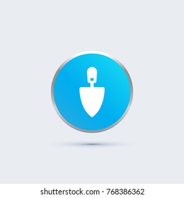 trowel icon. work sign