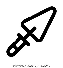 Trowel Icon für Ihre Website, Handy, Präsentation und Logo-Design.
