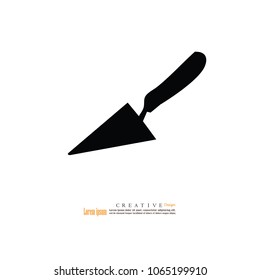Trowel icon.vector illustration.