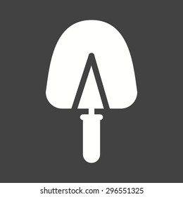 Trowel, masonry, gardening icon vector image. Can also be used for construction, interiors and building. Suitable for use on web apps, mobile apps and print media.