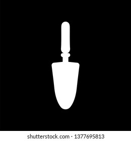 Trowel sign icon - vector