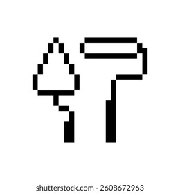 trowel tool equipment pixel art