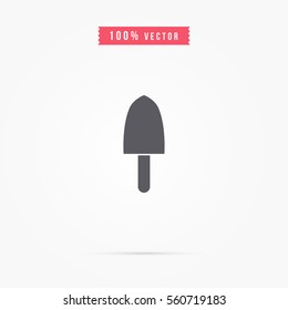 trowel tool icon